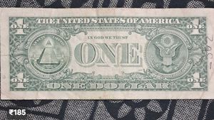 USA 1$  Note