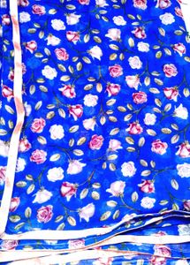 Floral Print Saree