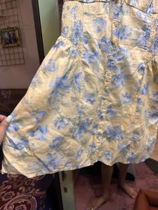 NWT Hollister Sofia Button Front Mini Dress