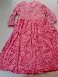 Pretty Pink Embroidered Kurta