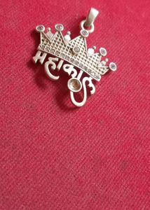 Mahakal Pure Silver Pendant