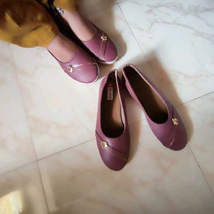 Mauve Ballerinas
