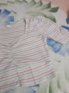 Striped Crop Top