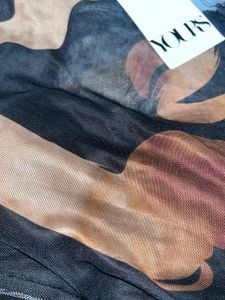 Trendy Mesh Crop Top