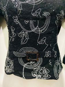 Designer Ethnic Crop Top
