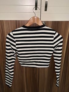 Striped Crop Top