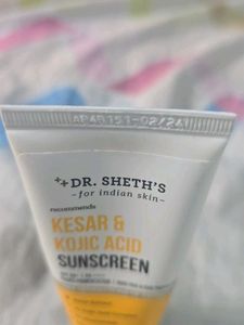 Dr. Sheth's Kesar Kojic Acid Sunscreen