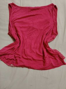 Pink Summer Crop Top