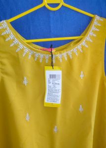 MUSTARD Tunic For Women💛. Festive Wear NEW📣