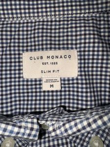 Blue Patterned Shirts