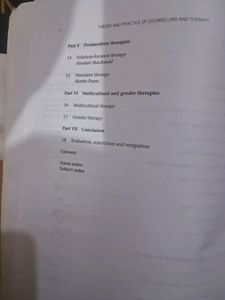 Theory and Practice of Counselling &amp; Therapy