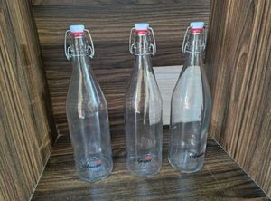1000 ml bottles - set of 3