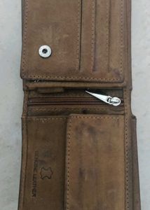 Pure Leather Lightly Used Wallet
