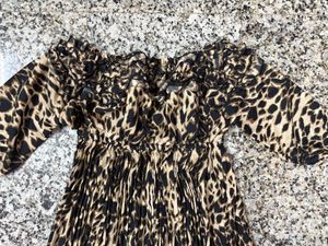 Leopard Printed Maxi dress