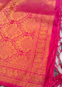 new pink colour soft pattu saree