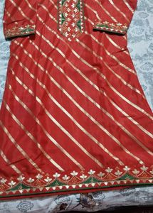Gorgeous Red Party Kurta🌹🥳