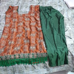 DARK GREEN COLOUR 💚 PLAZO SUIT FOR WOMEN&#39;S 😍