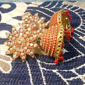 Statement Jhumka Earrings