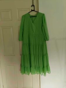 Light Green Midi Dress