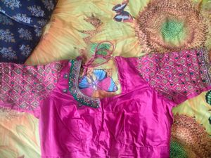 Maggam Work Blouse Stiched