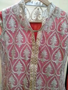 Beautiful Orange Anarkali Suit