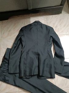 Branded Gray Suit