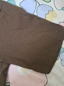 Brown Graphic Printed Tee