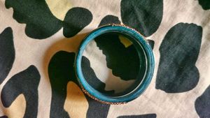 Teal & Gold Bangle