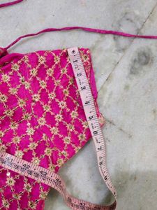 Beautiful Magenta Kurta With Dupatta