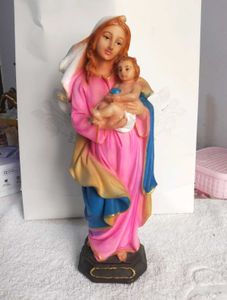 Mother Mary & Baby Jesus Figurine