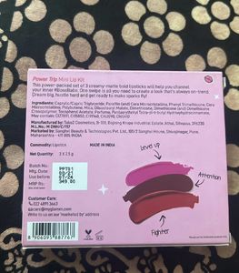 My Glamm Popxo Multi Colour Lipsticks