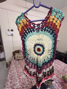 Crochet Colorful Top