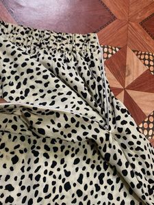 Floral Top &amp; Polka Dot Skirt Set