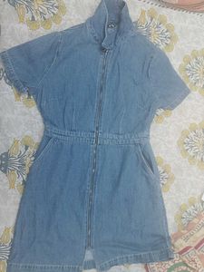 Vintage Denim Mini Dress