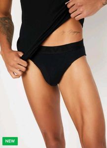 Max Men Solid Elasticated Briefs 2