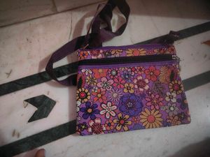 Flowery Sling Bag