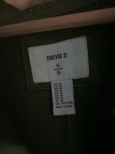 Olive Green Utility Jacket