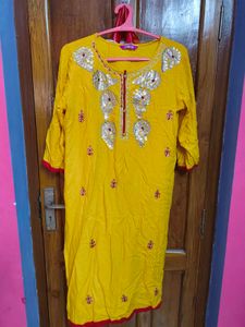 3 pis Kurti,palazo &amp; dupatta Set