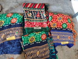 4 Multi colour saree