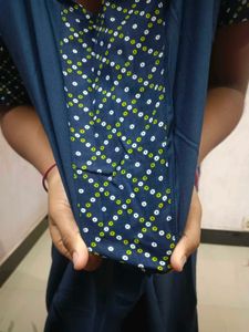 Comfy Navy Blue Maxi Dress