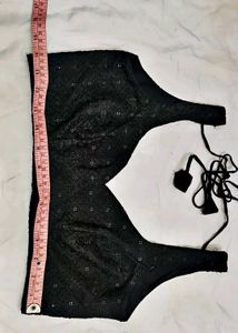 Black Sleeveless Blouse