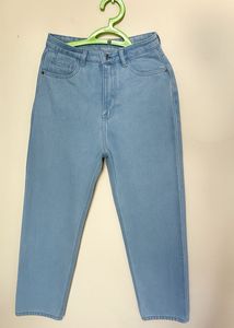 Light Wash Wide Leg Jeans