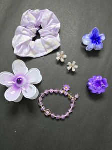 Hair Accessories &amp; Bracelet Set