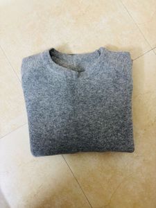 Gray Knit Sweater