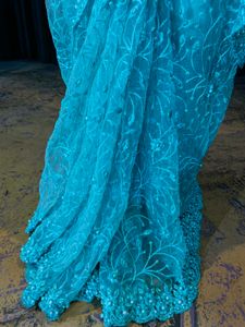One Time Use Beautiful Net Saare