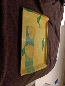 Yellow Tray for serving