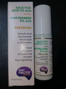A 2% Salicylic Acid 6% Niacinamide Cream Gel