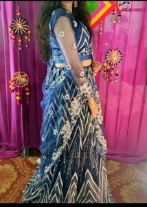 Blue Lehenga