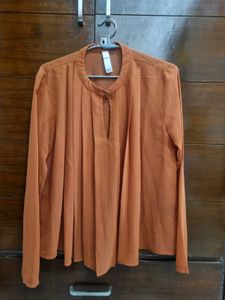 Kazo Rust Color Classy Top!