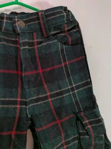 Plaid Cargo Pants